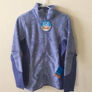 Columbia fuzzy fleece jacket